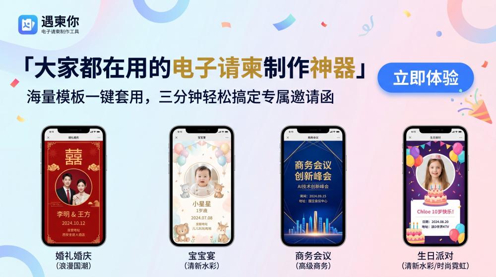 高级感拉满！电子请柬文字排版教程，新手也能做出炸裂质感，告别平庸
